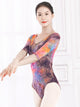 Autumn/Winter Print Tight-fitting Ballet Leotard Dacnce Practice Clothes - Dorabear