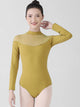 Autumn/Winter Standing Collar Long-sleeved Leotard Ballet Practice Clothes - Dorabear