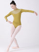 Autumn/Winter Standing Collar Long-sleeved Leotard Ballet Practice Clothes - Dorabear