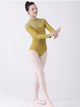 Autumn/Winter Standing Collar Long-sleeved Leotard Ballet Practice Clothes - Dorabear