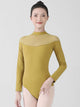 Autumn/Winter Standing Collar Long-sleeved Leotard Ballet Practice Clothes - Dorabear