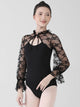 Ballet Autumn/Winter Training Clothes Lace-up Long-sleeve Dance Leotard - Dorabear