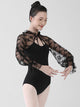 Ballet Autumn/Winter Training Clothes Lace-up Long-sleeve Dance Leotard - Dorabear