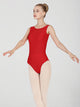 Ballet Leotard Boat Collar Halter Basic Dance Practice Clothes - Dorabear