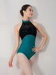 Ballet Leotard Halter Neck Backless Dance Exercise Clothes - Dorabear