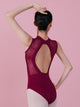 Ballet Leotard Sleeveless Stand-up Collar Basic Training Clothes - Dorabear