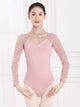 Ballet Long-sleeved Lace Practice Clothes Dance Leotard - Dorabear