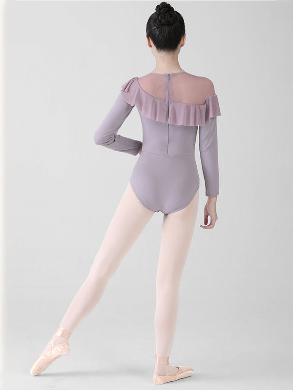 Ballet Practice Clothes Autumn/Winter Long-sleeved Dance Leotard - Dorabear