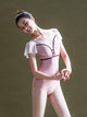 Ballet Short Sleeve Mesh Leotard Dance Training Clothes - Dorabear