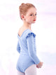 Autumn/Winter Dance Training Clothes Ballet V-neck Long-sleeved Leotard - Dorabear