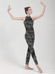 Ballet Sleeveless Neck Hanging One-piece Catsuits Training Clothes - Dorabear