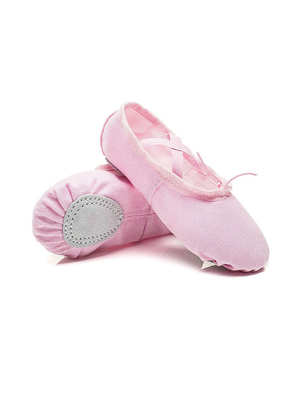 Ballet Training Shoes No Leather Head Adjustable Dance Shoes - Dorabear