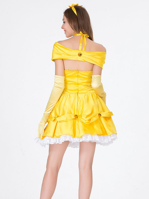 Belle Princess Character Costume Performance Dress - Dorabear