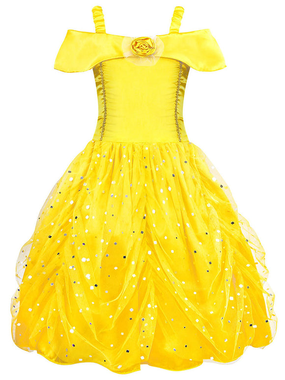 Belle Princess Dress Theme Character Costume - Dorabear