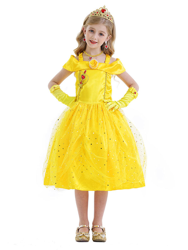 Belle Princess Dress Theme Character Costume - Dorabear