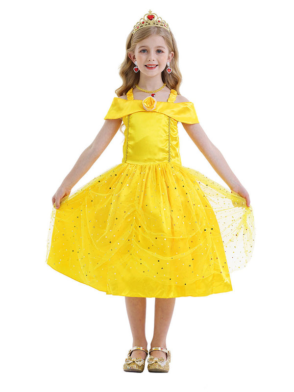 Belle Princess Dress Theme Character Costume - Dorabear