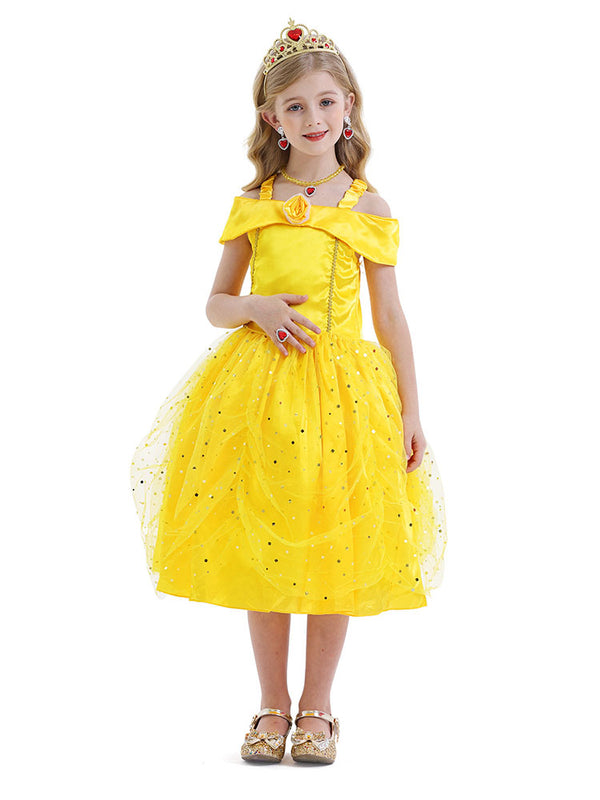 Belle Princess Dress Theme Character Costume - Dorabear