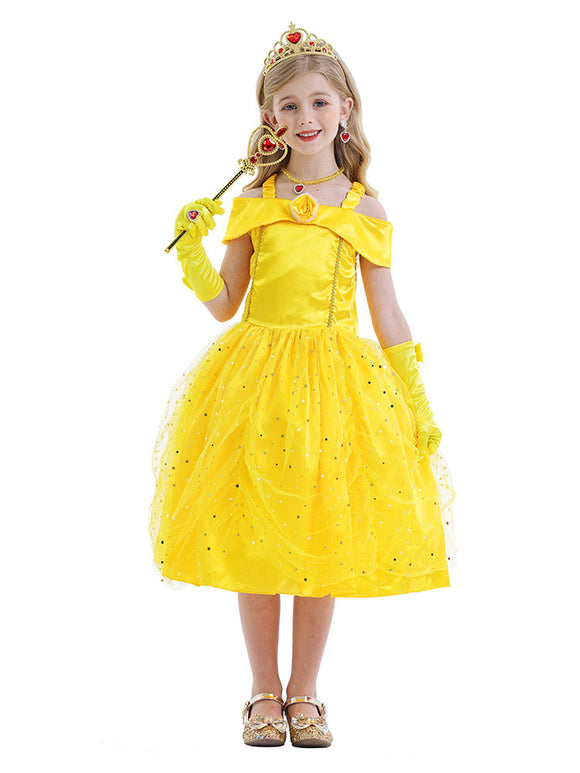 Belle Princess Dress Theme Character Costume - Dorabear