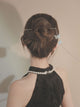 Butterfly Long Tassel Hairpin Ancient Style Bun Head Coiled Hairpin Cheongsam Headdress - Dorabear