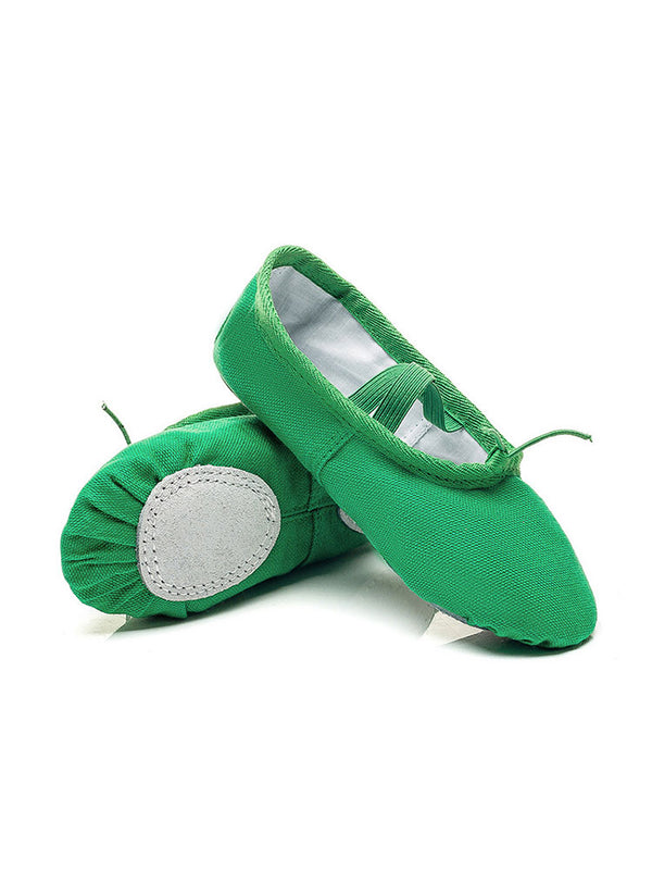 Canvas Ballet Dance Shoes Soft Sole Practice Cat Claw Shoes - Dorabear