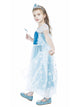 Character Costume Elsa Princess Dress Long Sleeve Dress - Dorabear