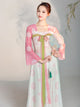 Classical Dance Costume Chest-length Ribbon Long Gauze Clothes Oriental Dance Performance Costume - Dorabear