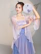 Classical Dance Gauze Clothes Chinese Dance Training Clothes National Style Chiffon Shirt - Dorabear