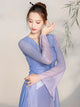 Classical Dance Gauze Clothes Elegant Training Clothes Chinese Dance Performance Suit - Dorabear