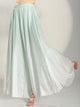 Classical Dance Training Pants Double Layer Elegant Performance Costumes Straight Chiffon Loose Wide Leg Pants - Dorabear