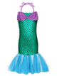 Cosplay Costume Mermaid Princess Dress Sequin Dress - Dorabear