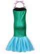 Cosplay Costume Mermaid Princess Dress Sequin Dress - Dorabear