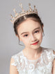 Crown Tiara Head Flower Hair Accessories Crystal Headband - Dorabear