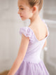 Ballet Short Sleeve Practice Clothes U Neck Backless Dance Dress - Dorabear