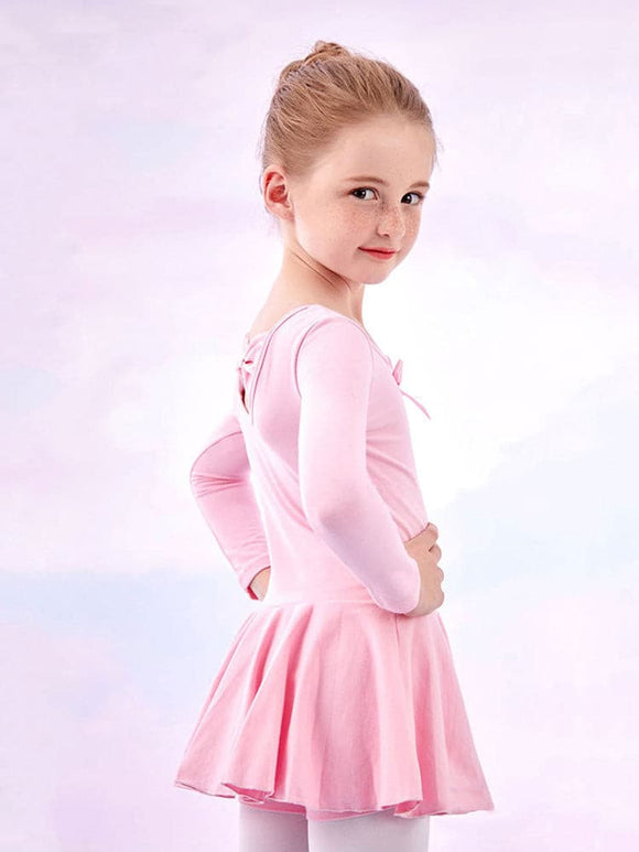 Autumn/Winter Long-sleeved Training Clothes Ballet Split Dance Suits - Dorabear