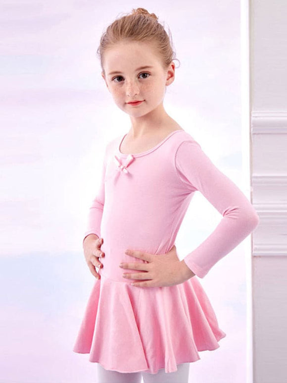 Autumn/Winter Long-sleeved Training Clothes Ballet Split Dance Suits - Dorabear