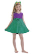 Elena Princess Dress Mermaid Dress Sleeveless Costume - Dorabear