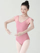 Embroidered Short Sleeve Ballet Practice One Piece Leotard - Dorabear