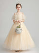 Evening Gown Girl Princess Dress Flower Girl Wedding Dress Catwalk Performence Costume - Dorabear