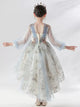 Evening Gown Girl's Wedding Dress Flower Girl Princess Dress Performence Costume - Dorabear