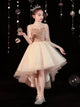 Evening Gown Girls' Puffy Princess Dress Autumn/Winter Piano Performance Costume - Dorabear