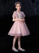 Evening Gown High-end Princess Dress Flower Girl Wedding Dress Performance Costume - Dorabear