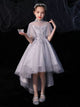 Evening Gown High-end Princess Dress Flower Girl Wedding Dress Performance Costume - Dorabear