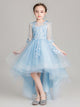 Evening Gown Princess Dress Flower Girl Wedding Dress Piano Performance Costume - Dorabear