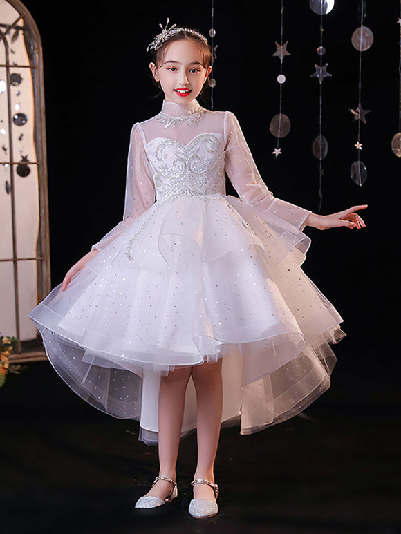 Evening Gown Princess Dress Flower Girls Wedding Dress Performance Costume - Dorabear