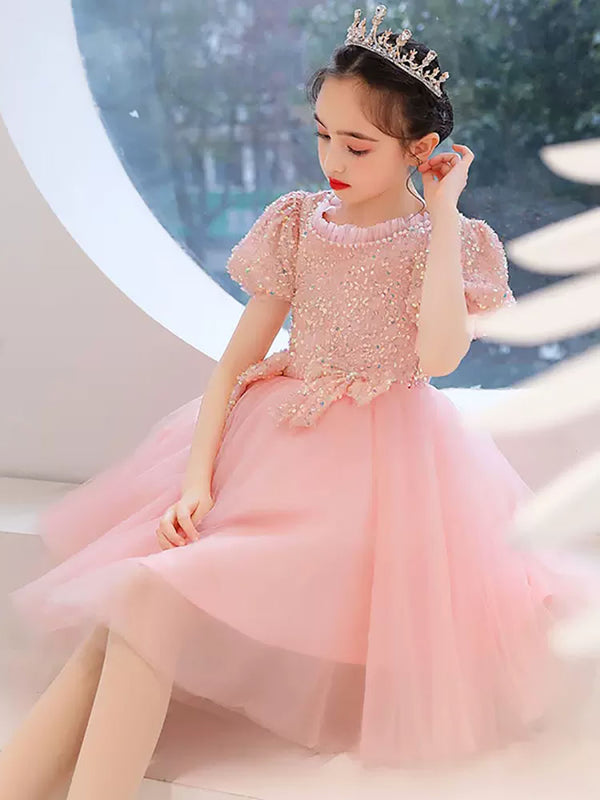 Evening Gown Princess Dress Flower Girls Wedding Dress Performance Costume - Dorabear