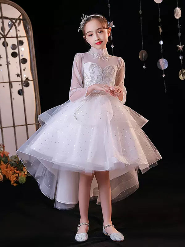 Evening Gown Princess Dress Flower Girls Wedding Dress Performance Costume - Dorabear