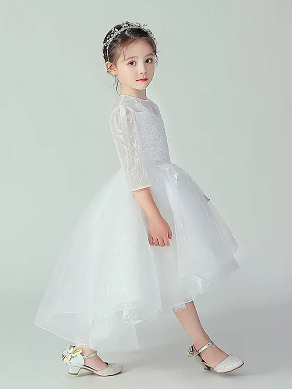 Evening Gown Princess Dress Flower Girls Wedding Dress Speech Costume - Dorabear