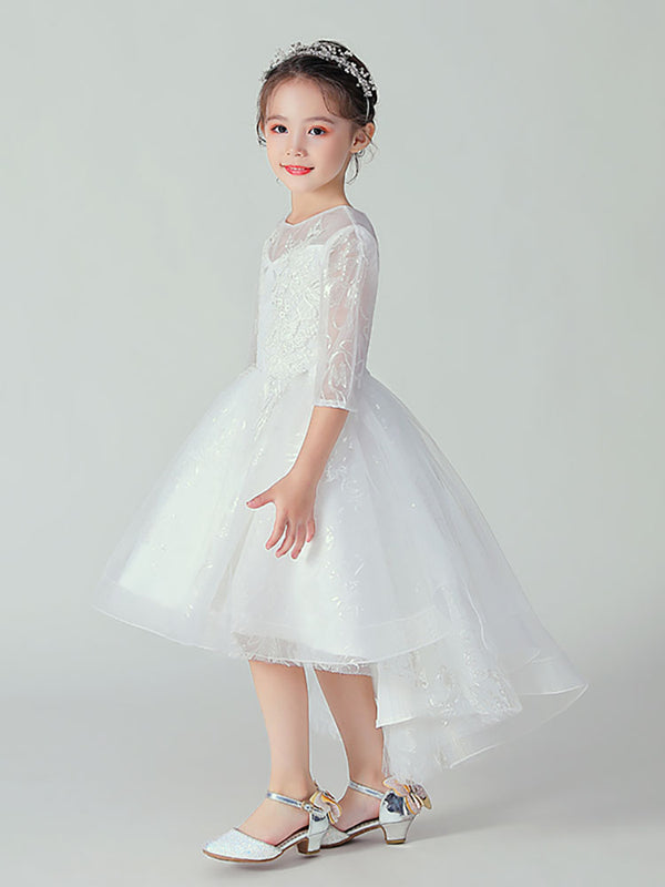 Evening Gown Princess Dress Flower Girls Wedding Dress Speech Costume - Dorabear