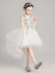 Evening Gown Princess Dress Flower Girls' Wedding Dress Sleeveless Performance Costume - Dorabear