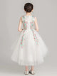 Evening Gown Princess Dress Flower Girls' Wedding Dress Sleeveless Performance Costume - Dorabear